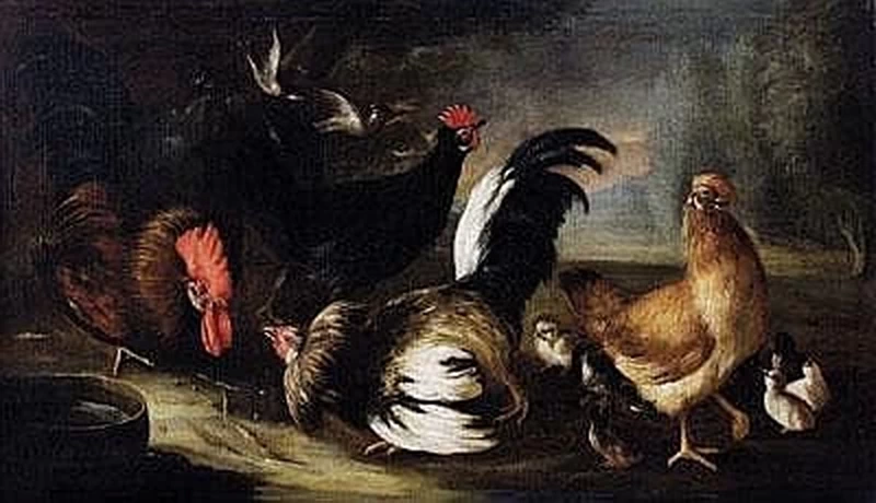 Natura morta con uccelli